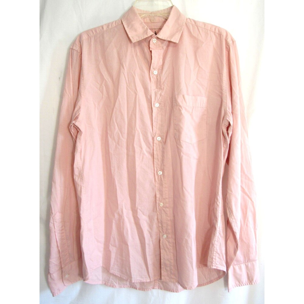 Frank & Eileen Luke Pink Button Down Long Sleeve Shirt Size XS NWOT